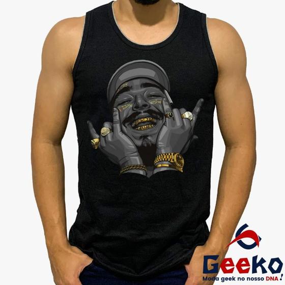 Imagem de Regata Post Malone 100% Algodão Geeko