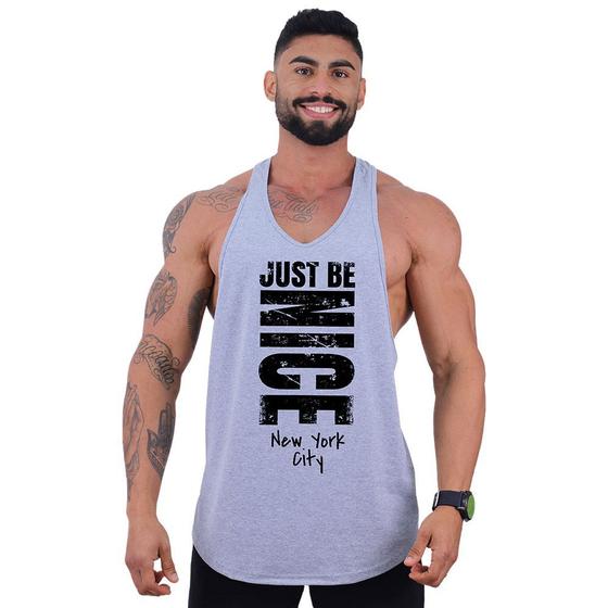 Imagem de Regata Super Cavada Masculina MXD Conceito Just Be Nice