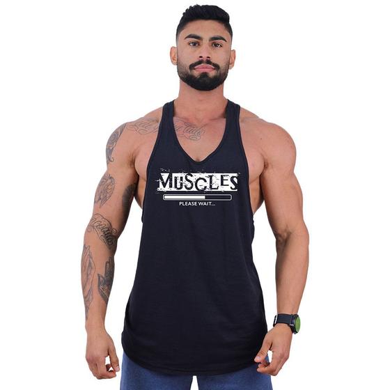 Imagem de Regata Super Cavada Masculina MXD Conceito Muscles