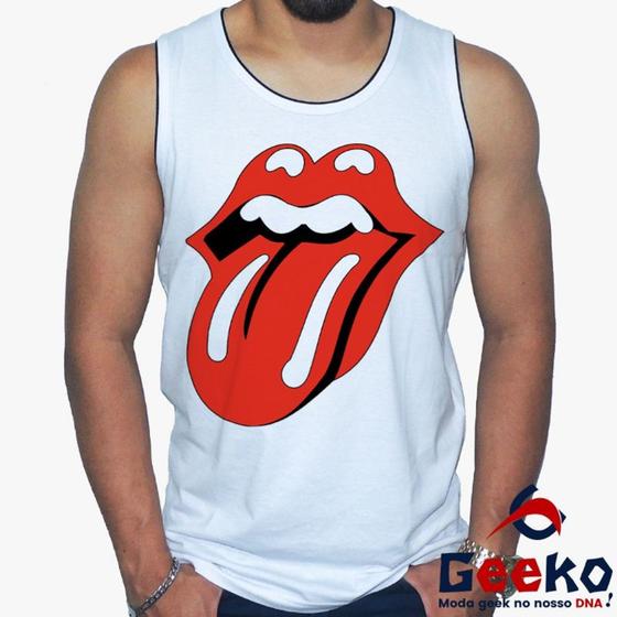Imagem de Regata The Rolling Stones 100% Algodão Rock Geeko