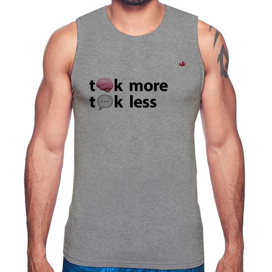 Imagem de Regata Think more, Talk less - Foca na Moda