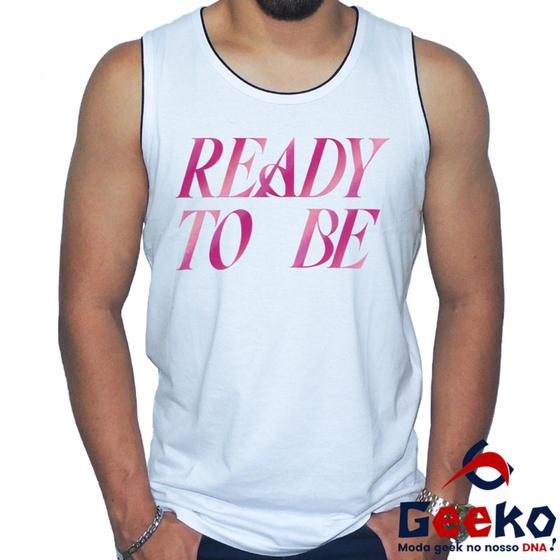 Imagem de Regata Twice 100% Algodão Ready To Be K-pop Camiseta Regata Geeko
