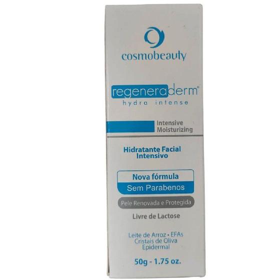 Imagem de Regeneraderm Hydra Intenso, Cosmobeauty, Hidratante Insento Regenerador Cutaneo Pele Ultra Seca 50G