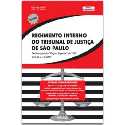 Imagem de Regimento Interno Tribunal de Justiça de São Paulo