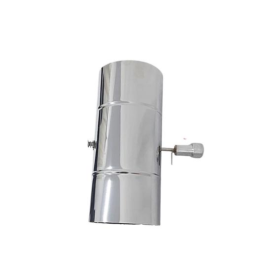 Imagem de Registro Damper De Inox 5 Polegadas Para Forno De Pizza