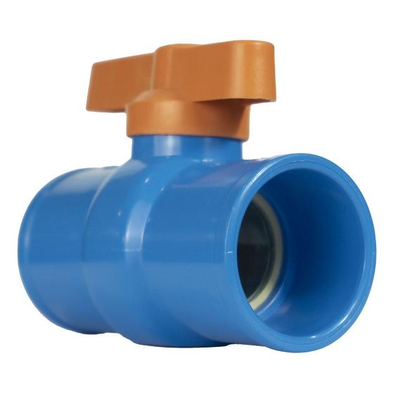 Imagem de Registro De Esfera Soldável PVC 40mm (1.1/4) Azul