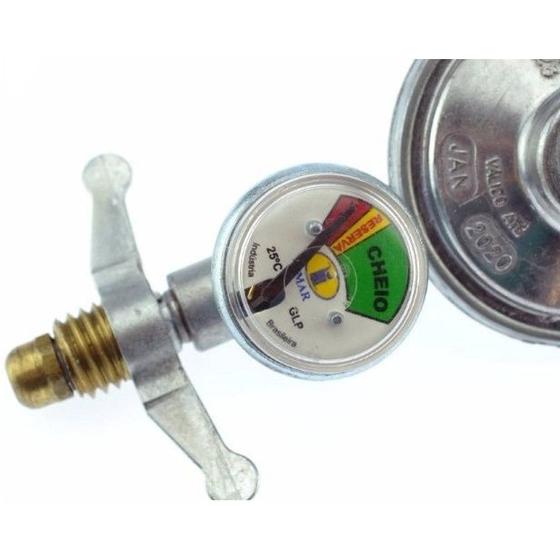 Registro de gás com Manômetro para Botijão com Medidor de gás - Online ...