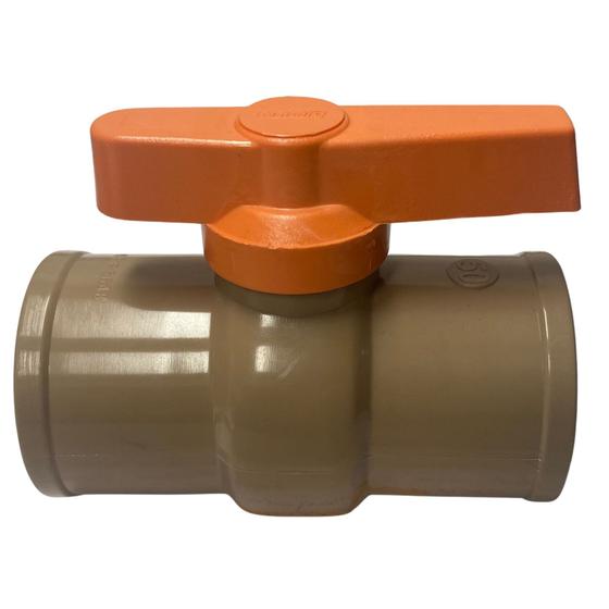 Imagem de Registro Esfera Com União Tigre Soldável 25mm 3/4 - 50mm 1 1/2 PVC Água