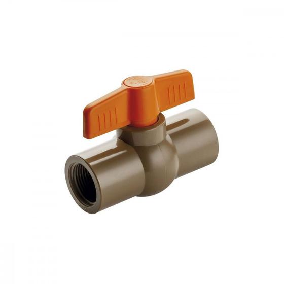 Imagem de Registro Esfera Pvc Herc Rosca Rosca   3/4'' Reforcado  3165