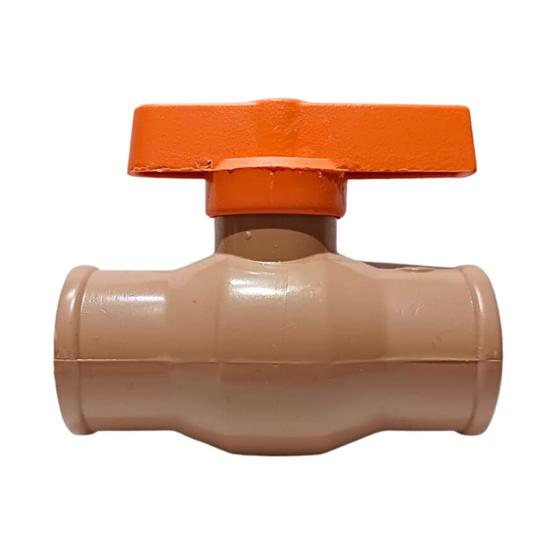 Imagem de Registro Esfera Pvc Soldavel 32mm Para Cano Agua Fria Caixa Dagua Tubulação Irrigação