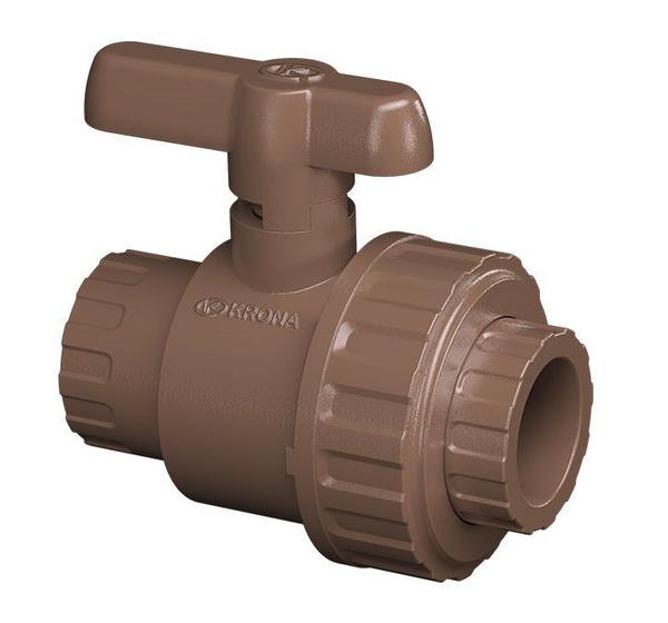 Registro Esfera PVC Soldável Cola com União De 40mm Menor preço em Registro Esfera PVC Soldável Cola com União De 40mm