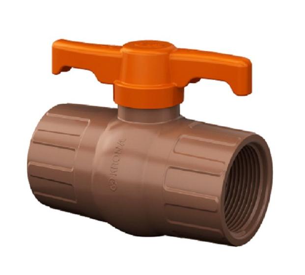 Registro Esfera Roscavel Compacto 3/4 Krona UN 0552 Imagem de Registro Esfera Roscavel Compacto 3/4 Krona UN 0552