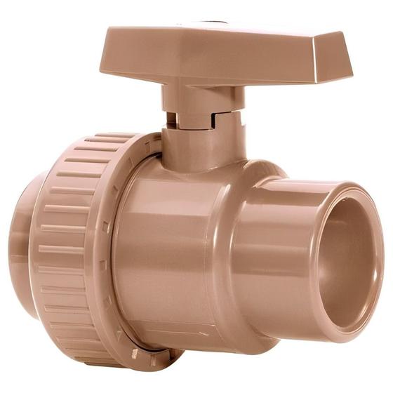 Imagem de Registro Esfera Solda Dn 50mm Com União - Plastubos