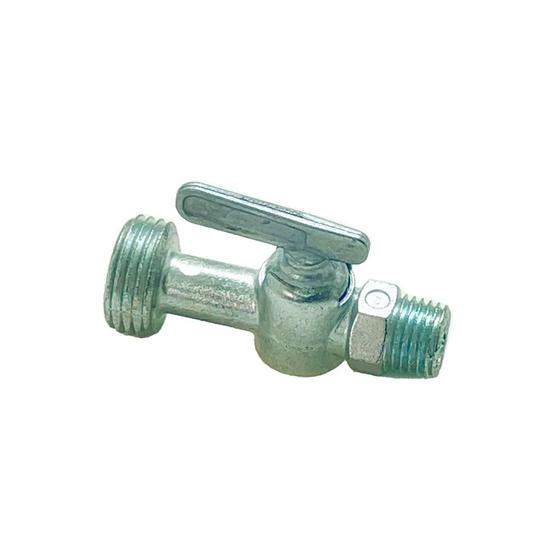 Imagem de Registro Zamac 1/4" NPT x 1/2" BSP Macho B. Pressão