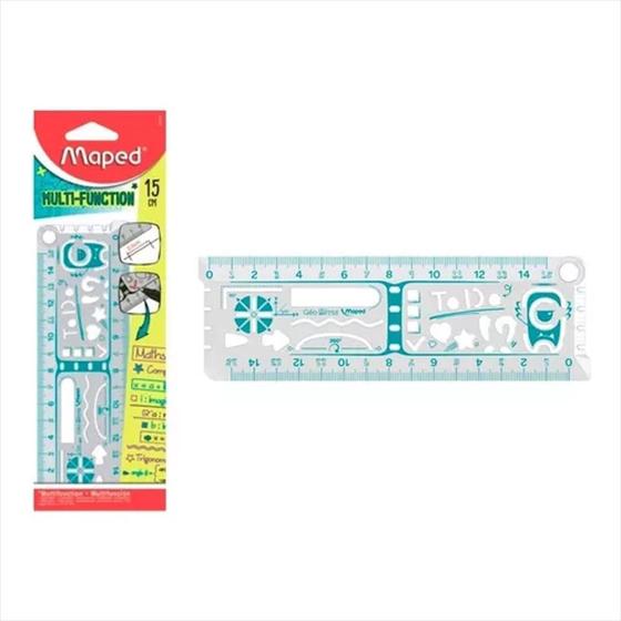 Imagem de Régua 15cm Maped multi funcional com desenhos