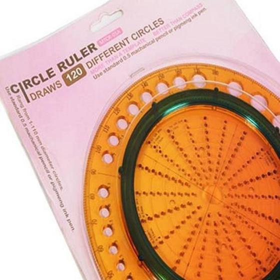 Régua Circular Plástico Modelista Laranja MTCR-01A Circle Ruler é boa?