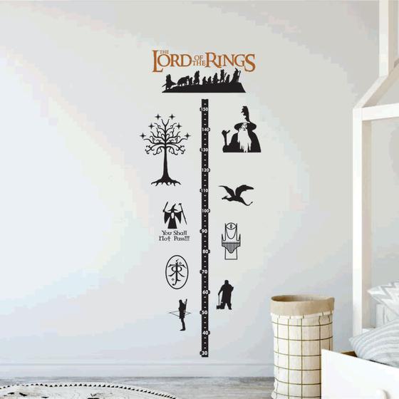 Régua Crescimento Senhor dos Anéis 1,50m é ruim? Régua Crescimento Senhor dos Anéis 1,50m é boa?