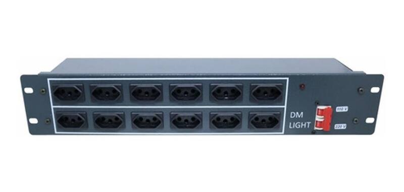 Régua De Tomada Periferico Rack 19 12 Tomadas Rtm003 Mpl - Mpl ...