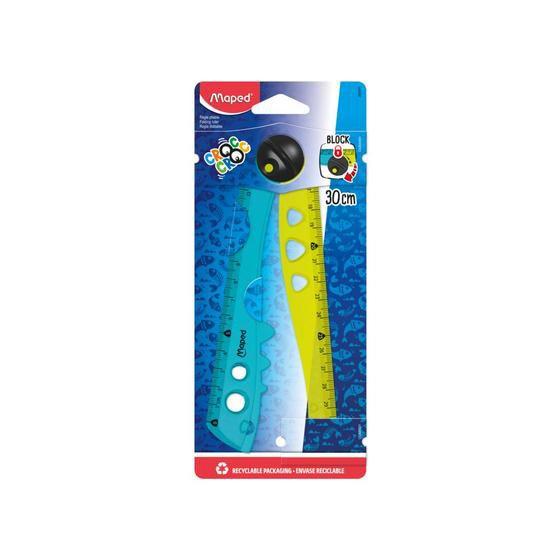 Imagem de Regua dobravel 15 e 30 cm croc cro blister x 1