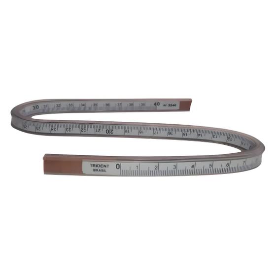 Imagem de Régua Flexível 50cm com Escala Trident Mod. 2250