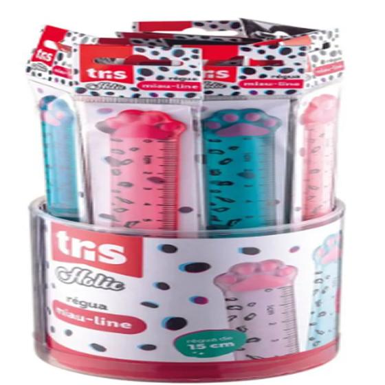 Imagem de Regua tris holic pets 15cm poly