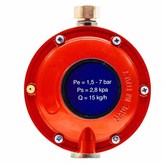 Imagem de Regulador de Gás Mondial 15 kg/h Baixa Pressão