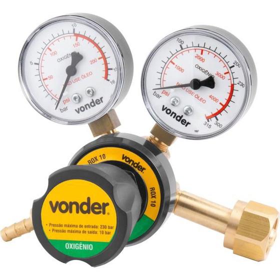 Imagem de Regulador de pressão oxigênio rox10 - Vonder