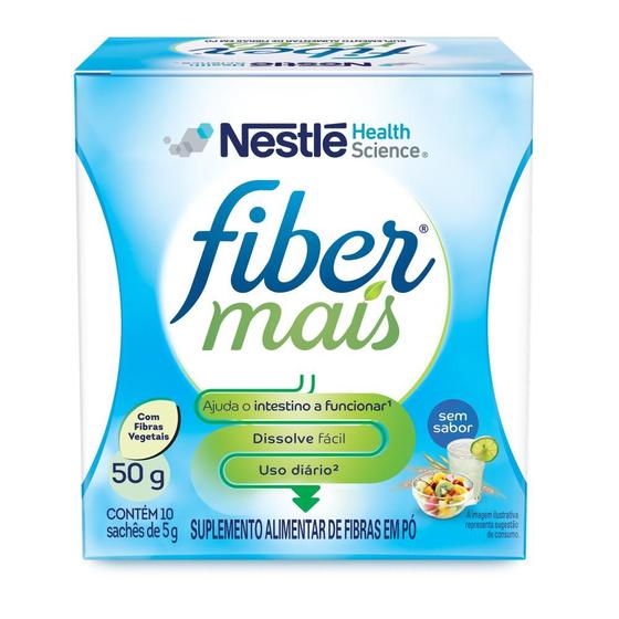 Imagem de Regulador Intestinal FIBERMAIS 50g (10 sachês de 5g)