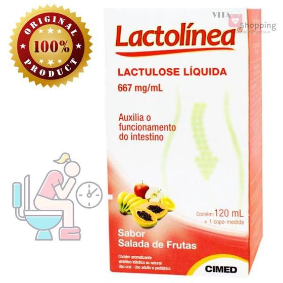Imagem de Regulador intestinal Lactolínea,  Lactulose Líquida, 120ml