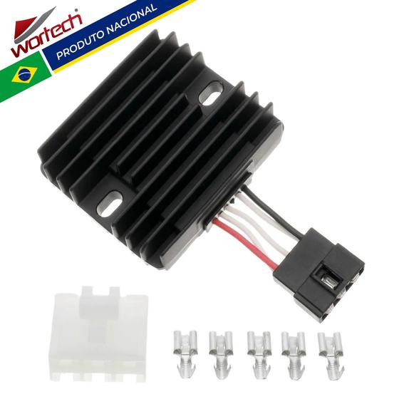 Imagem de Regulador Retificador TDM 850 (88-01) + Conector - Wortech