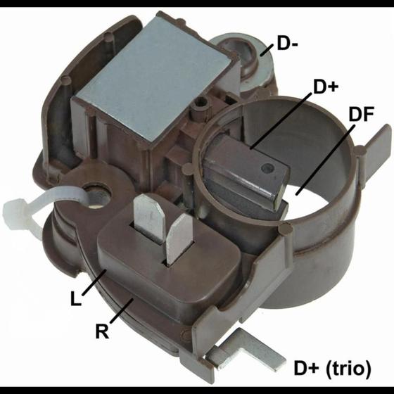 Imagem de Regulador voltagem 14V Ford F-250 1998 a 2012 Gauss GA800