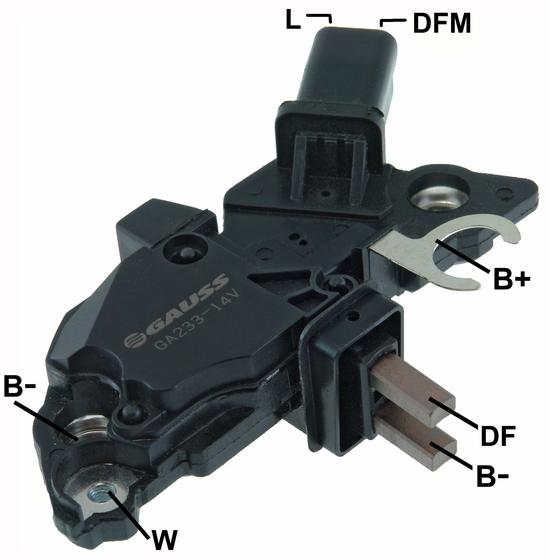 Imagem de Regulador Voltagem 14V Xsara Picasso C2 C3 C4 C5 C8 Diesel 206 307 407 607 Boxer 3008 5008 BO F00M145286 F00M145394 F00Ma45233 5761C7 /MM 77362556 Peu - GAUSS