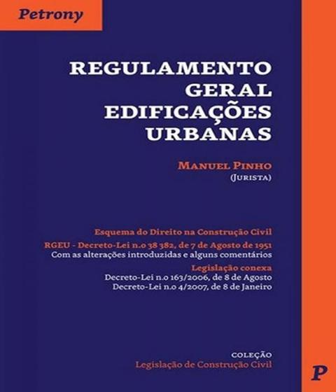 Imagem de Regulamento geral edificauoes urbanas