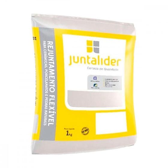 Imagem de Rejunt.Juntalider Flex Branco 01Kg