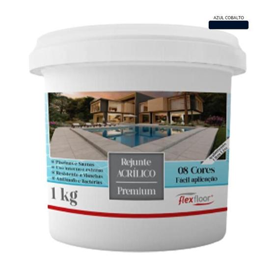 Imagem de Rejunte Acrílico Flexfloor 1Kg ul Cobalto