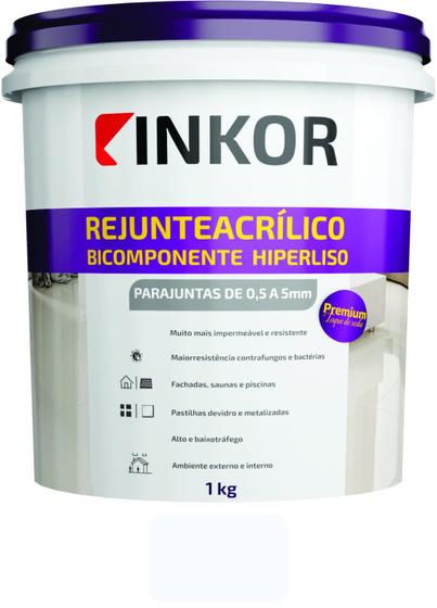 Imagem de Rejunte Acrílico Flexível Premium 1Kg Inkor