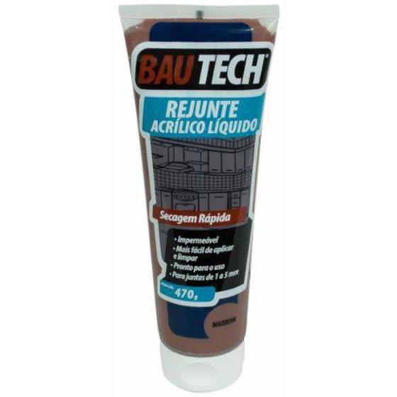 Imagem de Rejunte Acrílico Liquido Bautech Marrom 700g