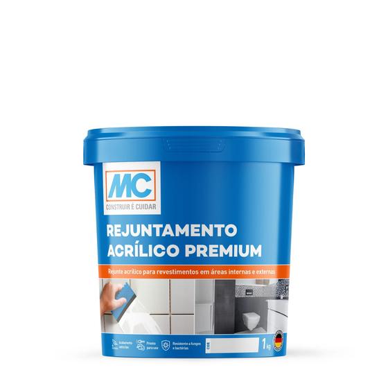 Imagem de Rejunte Acrílico Premium - 1kg - Pronto Uso MC-Bauchemie