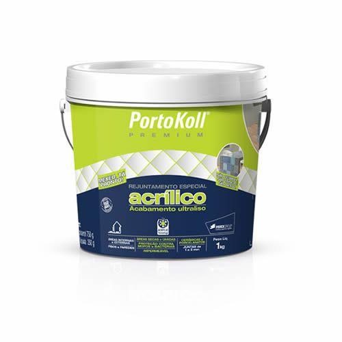 Imagem de Rejunte Acrílico Premium Portokoll 1 Kg Conhaque