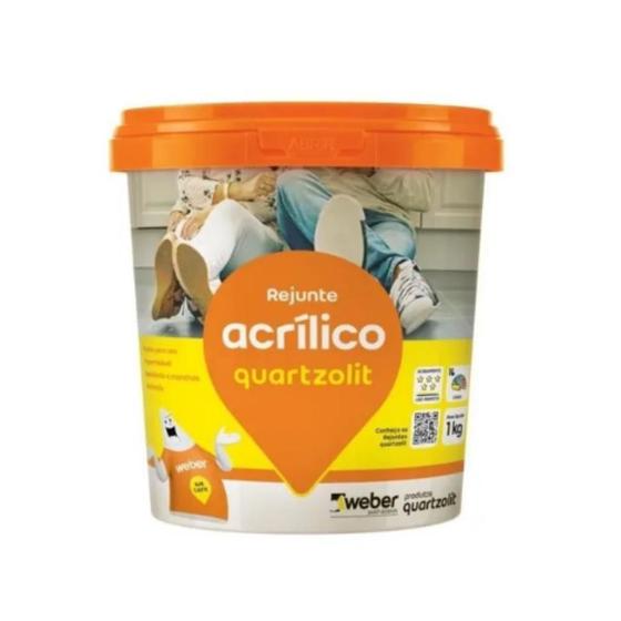 Imagem de Rejunte Acrílico Weber Quartzolit 1 Kg Kraft