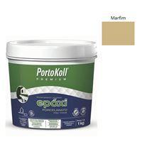 Imagem de Rejunte Epóxi Porcelanato - Portokoll - 1kg Marfim