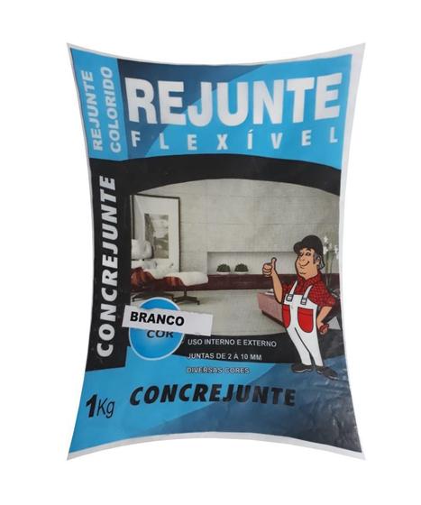 Imagem de Rejunte Flex 1Kg Branco - Concrejunte