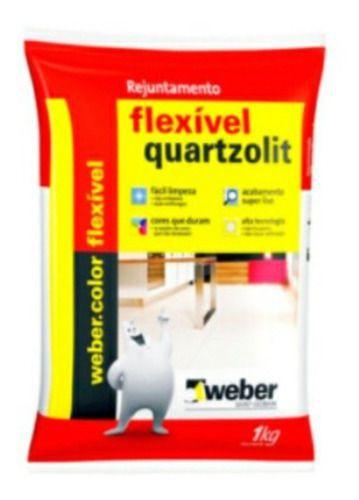 Rejunte Flexível 1kg Quartzolit Várias Cores Menor preço em Rejunte Flexível 1kg Quartzolit Várias Cores