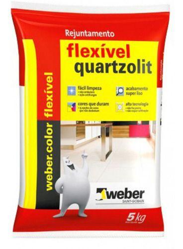 Rejunte Flexível 5kg Várias Cores Quartzolit é boa?