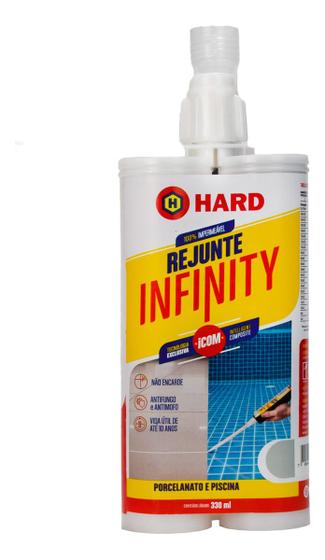 Imagem de Rejunte Infinity Porcelanato 330ml - Hard Diversas Cores