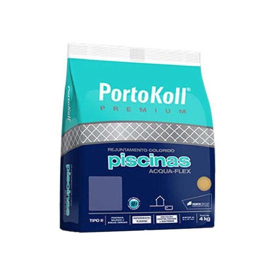 Imagem de Rejunte para piscina aqua flex azul piscina 4kg  - portokoll