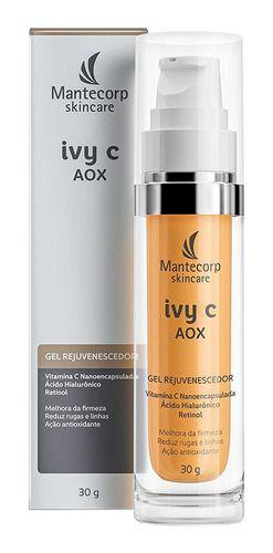 Imagem de Rejuvenescedor Facial Ivy C Aox 30g Mantecorp Skincare Dia/noite Todo Tipo De Pele