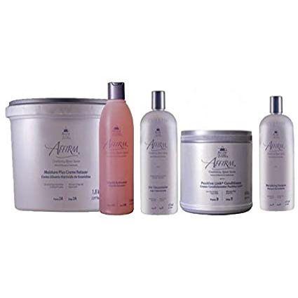 Imagem de Relaxamento Alisamento 4 Steps Positive Link 5in1 Reconstrutor Avlon 475ml Refil Guanidina Normalizing 475ml