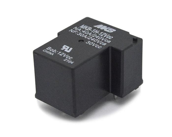 Relé 12Vcc MKB-1H - Multcomercial Imagem de Relé 12Vcc MKB-1H