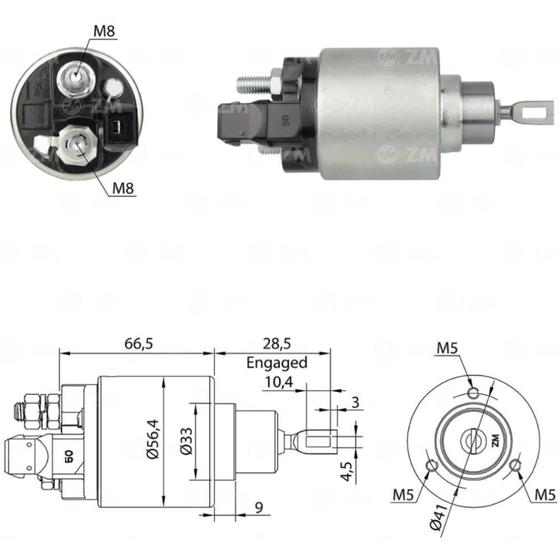 Imagem de Relê Audi A3 1996 a 2007 ZM 972